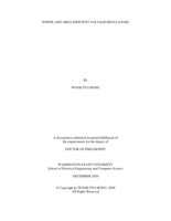 Power and area efficient voltage regulators