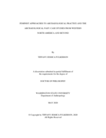 FEMINIST APPROACHES TO ARCHAEOLOGICAL PRACTICE AND THE ARCHAEOLOGICAL PAST: CASE STUDIES FROM WESTERN   NORTH AMERICA AND BEYOND