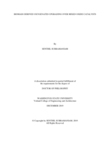 BIOMASS DERIVED OXYGENATES UPGRADING OVER MIXED OXIDE CATALYSTS