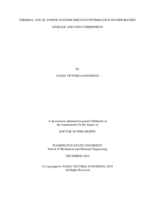 Thermal and AC Power Systems Dispatch Optimization Incorporating Storage and Unit Commitment