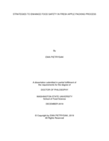 STRATEGIES TO ENHANCE FOOD SAFETY IN FRESH APPLE PACKING PROCESS