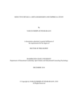 SEDUCTIVE DETAILS: A META-REGRESSION AND EMPIRICAL STUDY