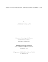 HYBRID POLYMER COMPOSITE BIPOLAR PLATES FOR FUEL CELL POWER PLANTS
