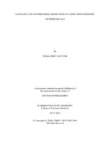CLONALITY AND ANTIMICROBIAL RESISTANCE IN CANINE UROPATHOGENIC ESCHERICHIA COLI