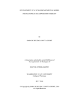 Development of a new compartmental model for plutonium decorporation therapy