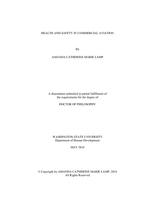 Health and Safety in Commercial Aviation
