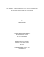 SOIL MICROBIAL COMMUNITY RESPONSE TO OILSEED CROPS INTRODUCED IN LONG-TERM MONOCULTURE WHEAT ROTATIONS