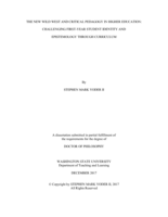 The New Wild West and Critical Pedagogy in Higher Education: Challenging First-Year Student Identity and Epistemology  Through Curriculum