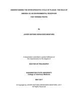 UNDERSTANDING THE INTER-EPIZOOTIC CYCLE OF PLAGUE: THE ROLE OF AMOEBA AS AN ENVIRONMENTAL RESERVOIR FOR YERSINIA PESTIS