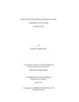 Influence of Near-Field Materials on the Durability of Nuclear Waste Glass