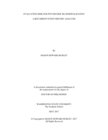 Evaluating Risk for Psychiatric Re-Hospitalization: A Recurrent Event History Analysis
