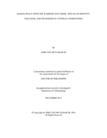 Making Peace with the Warrior Next Door: Rituals in Identity, Wellness, and Transition in Veteran Communities