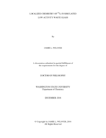 Localized Chemistry of 99Tc in Simulated Low Activity Waste Glass