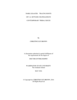 DARK LEGACIES: TRACING ROOTS OF U.S. SETTLER COLONIALISM IN CONTEMPORARY TRIBAL ISSUES