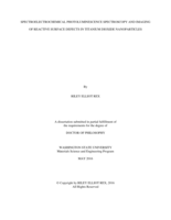 SPECTROELECTROCHEMICAL PHOTOLUMINESCENCE SPECTROSCOPY AND IMAGING OF REACTIVE SURFACE DEFECTS IN TITANIUM DIOXIDE NANOPARTICLES