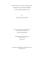 The Influence of Culture on Older Adults' Adoption of Smart Home Monitoring: A Qualitative Descriptive Study