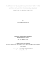 Perceptions of Principal Learning: Exploring the Connection of the Association of Washington School Principals Leadership Framework and Principal Evaluation