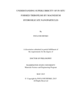 Understanding superlubricity of in situ formed tribofilms by magnesium hydrosilicate nanoparticles