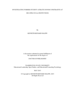 Investigating Former Student Athlete Donor Constraints from Multiple NCAA Institutions