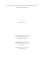 Applications of computer simulation model in developing microwave assisted thermal processing
