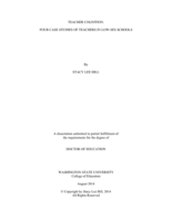 Teacher Cognition: Four Case Studies of Teachers in Low-SES Schools
