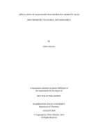 Application of Hadamard Transform Ion Mobility Mass Spectrometry to Global Metabolomics