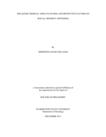 The Queer Criminal: Impacts of Risk and Protective Factors on Sexual Minority Offending