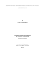 Identifying root-lesion nematode (Pratylenchus spp.) resistance and functional mechanisms in wheat