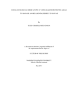 SOCIAL-ECOLOGICAL IMPLICATIONS OF USING MARINE PROTECTED AREAS TO MANAGE AN ORNAMENTAL FISHERY IN HAWAII
