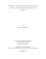 Mathematical modeling and nuclear magnetic resonance techniques to understand electrochemically active biofilms
