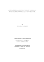 MULTI-BASELINE SEARCHES FOR STOCHASTIC SOURCES AND BLACK HOLE RINGDOWN SIGNALS IN LIGO-VIRGO DATA