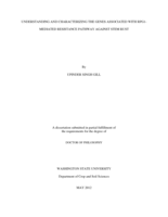 UNDERSTANDING AND CHARACTERIZING THE GENES ASSOCIATED WITH RPG1-MEDIATED RESISTANCE PATHWAY AGAINST STEM RUST