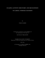 Scaling Activity Discovery and Recognition to Large, Complex Datasets