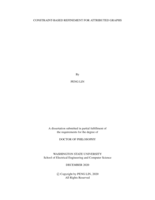 Constraint-based Refinement for Attributed Graphs