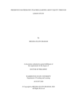 Preservice Mathematics Teacher Learning About Equity Through Lesson Study