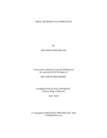 Small Business Tax Compliance