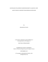Knowledge Transfer in Reinforcement Learning: How agents should benefit from prior knowledge