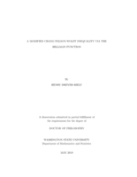A Modified Chang-Wilson-Wolff Inequality Via the Bellman Function