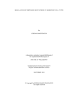 REGULATION OF TERPENOID BIOSYNTHESIS IN SECRETORY CELL TYPES