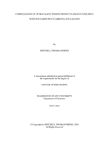 Complexation of Tetravalent Fission Products and Plutonium(IV) with Polyaminopolycarboxylate Ligands