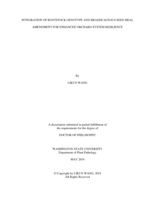 INTEGRATION OF ROOTSTOCK GENOTYPE AND BRASSICACEOUS SEED MEAL AMENDMENT FOR ENHANCED ORCHARD SYSTEM RESILIENCE