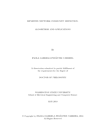 Bipartite Network Community Detection: Algorithms and Applications