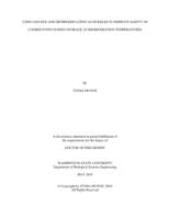 USING OXYGEN AND BIOPRESERVATION AS HURDLES TO IMPROVE SAFETY OF COOKED FOOD DURING STORAGE AT REFRIGERATION TEMPERATURES