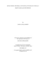 Motley Fringe: The moral and political psychology of the alt-right's radicalization pipeline