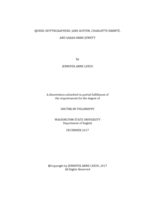 Queer Cryptographers: Jane Austen, Charlotte Brontë, and Sarah Orne Jewett