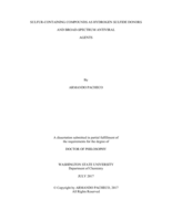 SULFUR-CONTAINING COMPOUNDS AS HYDROGEN SULFIDE  AND BROAD-SPECTRUM ANTIVIRAL  AGENTS