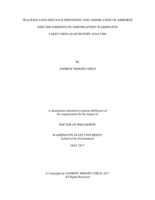 TRACKING LONG-DISTANCE DEPOSITION AND ASSIMILATION OF AIRBORNE SMELTER EMISSIONS IN NORTHEASTERN WASHINGTON LAKES USING LEAD ISOTOPE ANALYSIS
