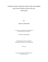 UNDERSTANDING THE BEHAVIOR OF THE OLIGOMERIC FRACTIONS DURING PYROLYSIS OILS UPGRADING