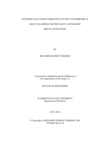 Synthesis and Characterization of New Unsymmetrical Diglycolamides for Trivalent Lanthanide Metal Extraction