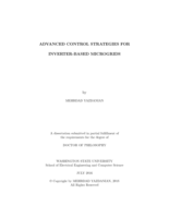 Advanced Control Strategies for Inverter-Based Microgrids